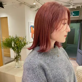 ショート カラー ブリーチ/レイヤー 🌻Mutsumiのヘアスタイル