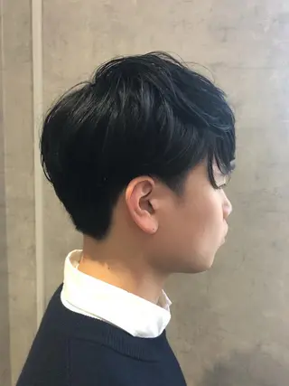 ショート パーマ メンズ SAKURA所属・鹿取 三紗子のヘアスタイル