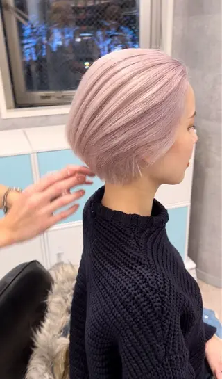 ショート ケアブリーチ🌟 ♢WATARU♢のヘアスタイル