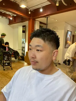 パーマ メンズ ニュアンスパーマ/ メンズカット田島勇樹のヘアスタイル