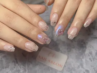 ネイル 💕鈴木ユリ パラジェル/オフ無料のネイルデザイン