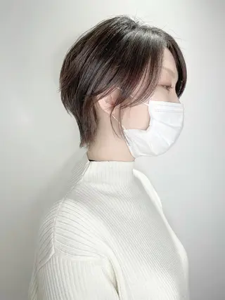 ショート シンプル+αな デザインを 松崎陸のヘアスタイル