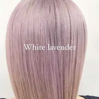 ミディアム カラー ハイトーン特化サロン 代表　中谷蓮のヘアスタイル