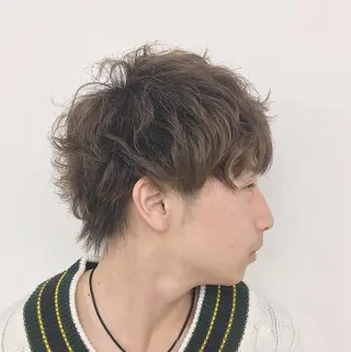 パーマ メンズ メンズサロンLOSS所属・メンズサロン rootのヘアスタイル