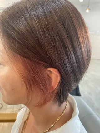 ショート カラー siipi hair旧カラペア神峰店所属・中野 たかこのヘアスタイル