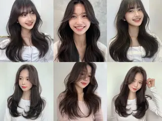 ロング 髪質改善、縮毛矯正 酸性縮毛矯正のヘアスタイル