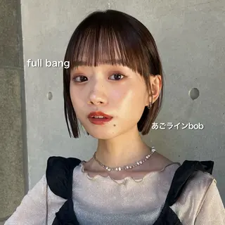 ショート カラー 松本優香/ボブ/ダ ブルカラー/髪質改善のヘアスタイル