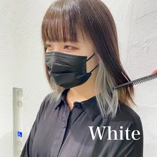 ミディアム カラー インナーカラー/レイ ヤーカット♡/マキシのヘアスタイル