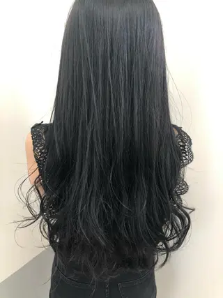 ロング カラー OFF YUYAのヘアスタイル