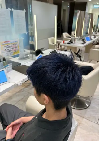 ショート カラー メンズ men'sパーマ/ tatsukiのヘアスタイル