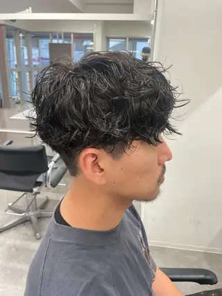 パーマ メンズ 町田エリアＮｏ．１/ パーマ特化/太田京希のヘアスタイル