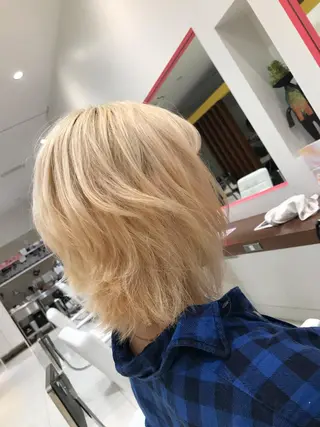 ミディアム カットモデル大募集✨ ✨BASSA保谷店✨のヘアスタイル