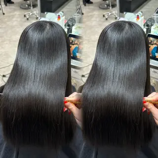 セミロング 葉南/顔周りレイヤー /メンズのヘアスタイル