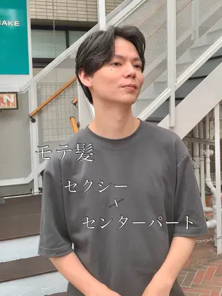 メンズ 《褒められる》 透明感カラー/小嶋のヘアスタイル