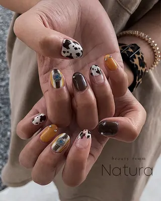 ネイル beautyroom Naturaのネイルデザイン