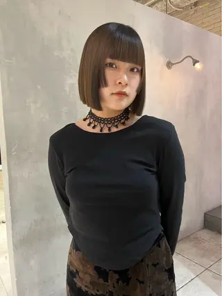 ショート album銀座店所属・ブリーチ特化/ 銀座/シンヤのヘアスタイル