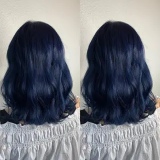 ミディアム カラー 似合わせ/ブリーチ カラー.岡田友仁のヘアスタイル