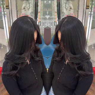 ロング レイヤー/ボブ/ ミニボブ/AOIのヘアスタイル