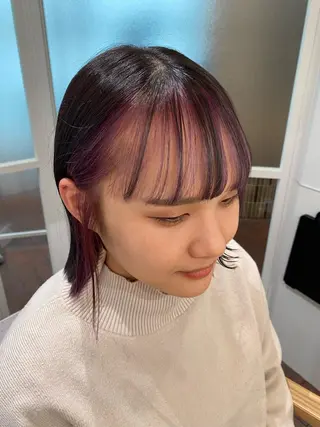 ミディアム カラー CURIO/南船場 /RIN💈🍎のヘアスタイル