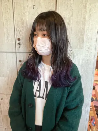 ロング カラー ベージュ/透明感/ 桃子🎀のヘアスタイル