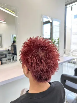 カラー 自分史上最高にカッコ よく🔥メンズ特化のヘアスタイル