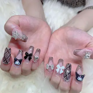 ロング 💜MIYA nail川崎店のネイルデザイン
