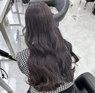 ミディアム カラー 🌟横浜THREE 店長担当🌟のヘアスタイル