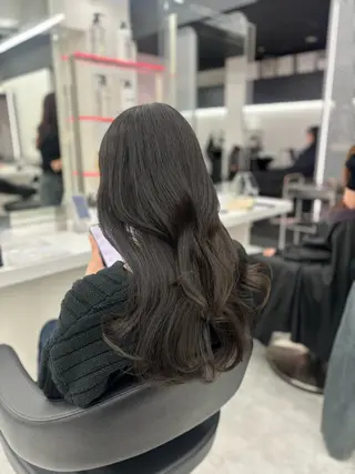 ロング カラー 🤍レイヤー/顔周り /hirari🤍のヘアスタイル