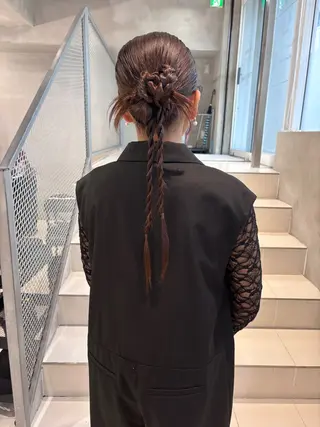 ヘアアレンジ 透明感カラー/set /hana🍀🪽‪のヘアスタイル