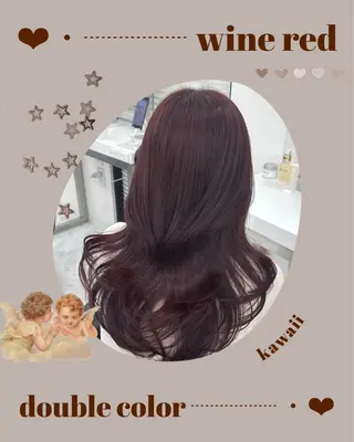 セミロング カラー 似合わせstyle ❤︎misaki❤︎のヘアスタイル