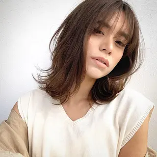 ミディアム 指名支持率NO.1 スタイリストのヘアスタイル