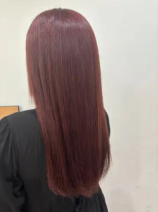 ロング ワンカラー/縮毛/ 池田快斗/blessのヘアスタイル