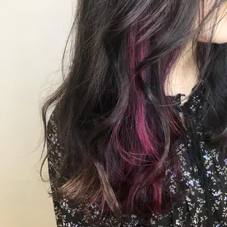 ロング しもかわ かほのヘアスタイル