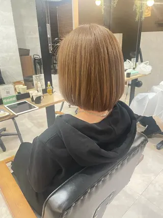 ショート カラー 〘 ROSSO〙 yunonのヘアスタイル