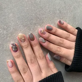 ネイル 【韓国ヘア・ネイル】 HINATA🍒のネイルデザイン