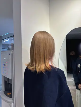 ミディアム 日比野 紅杏のヘアスタイル