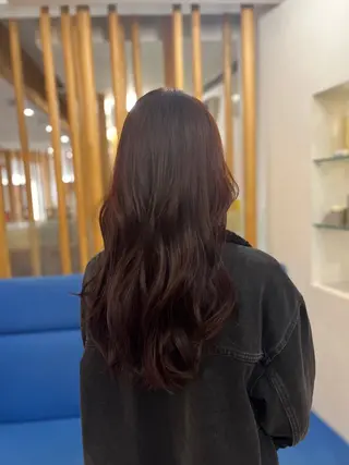 ロング カラー BEAUTRIUM鎌倉小町店所属・マリナ /ゆる巻パーマ♡のヘアスタイル