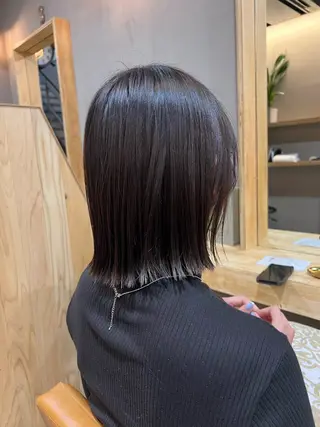 ショート カラー 神戸ボブ✂️ ioe三宮/田 伸佳のヘアスタイル