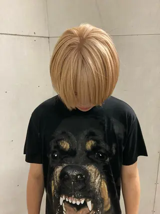 ショート カラー メンズ メンズヘア/透明感 カラー/ayatoのヘアスタイル