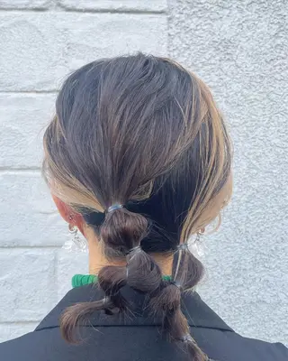 ヘアアレンジ 大賀 チサトのヘアスタイル