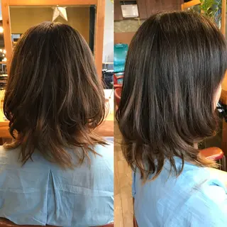 ミディアム オオバ｜ 理想寄せのヘアスタイル