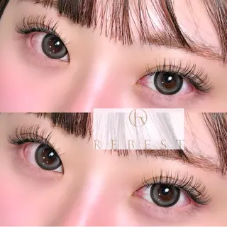 マツエク・マツパ yuuka REBEST心斎橋のマツエク・マツパデザイン