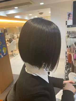 ショート 塩谷黎✨ブリーチ無W カラーメンズパーマ✨のヘアスタイル