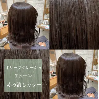 ミディアム 韓国風パーマ/ヘア セット/店長みづきのヘアスタイル