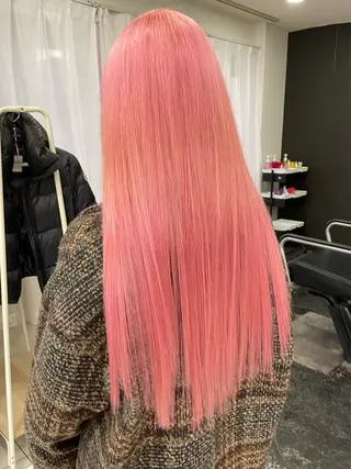 ロング Ria OSAKA　梅田所属・マリカ🦋韓国 ハイトーン/エクステのヘアスタイル