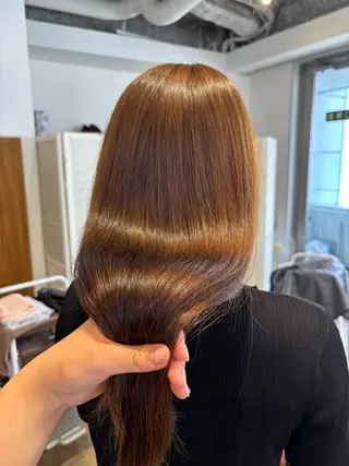 ロング RINNO🌷艶髪/ 透明感&艶カラーのヘアスタイル