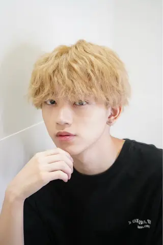 ミディアム カラー メンズ ショートヘア🔥メン ズ特化パーマ/そめやのヘアスタイル