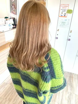 ロング カラー 🫧ウルフカット/ 畑中結衣🫧のヘアスタイル