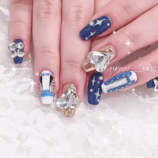 ネイル 🎀 Mayu 🎀痛ネイルのネイルデザイン