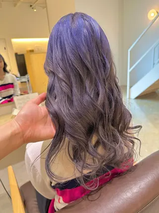 ロング カラー ヘアアレンジ Design Color🐰アユミのヘアスタイル